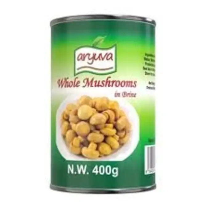 Aryuva Whole Mushroom In Brine 400g